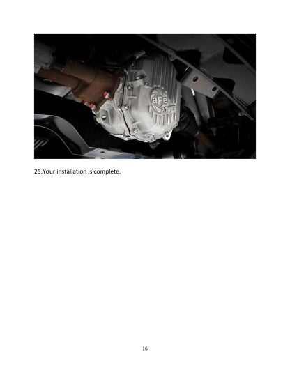 aFe Street Series D&S Front Diff Cover | GM 2500-3500 AAM 9.25 Axle (11-18) (46-71050A)