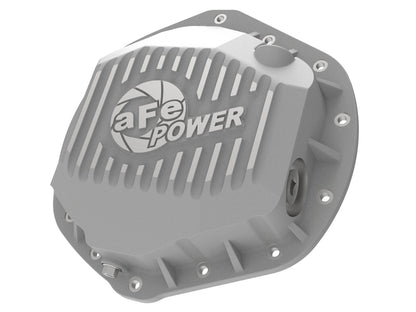 aFe Street Series Raw Rear Diff Cover w/ Fins | GM 01-19 2500/3500 HD (46-71060A) (SPF4671060A)