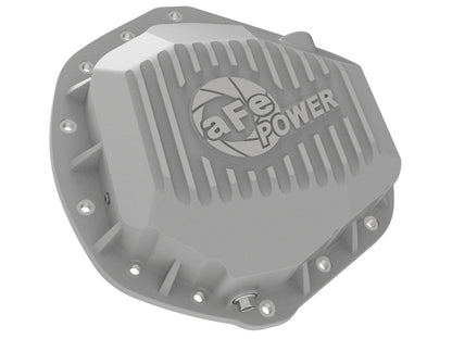 aFe Street Series Raw Rear Diff Cover w/ Fins | GM 01-19 2500/3500 HD (46-71060A) (SPF4671060A)