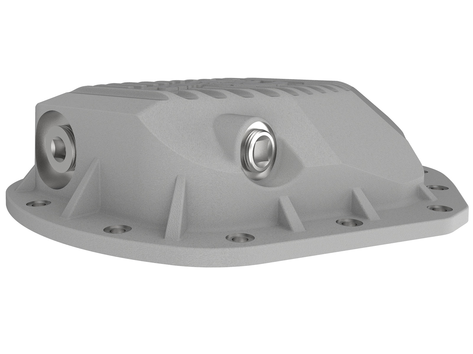 aFe Street Series Raw Rear Diff Cover w/ Fins | GM 01-19 2500/3500 HD (46-71060A) (SPF4671060A)