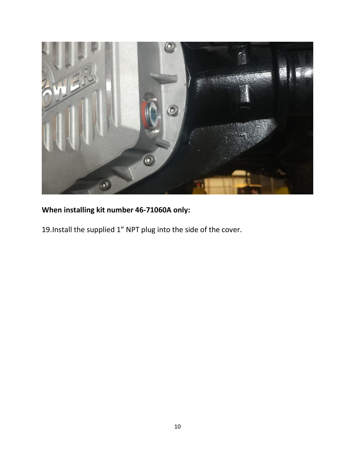 aFe Street Series Raw Rear Diff Cover w/ Fins | GM 01-19 2500/3500 HD (46-71060A) (SPF4671060A)