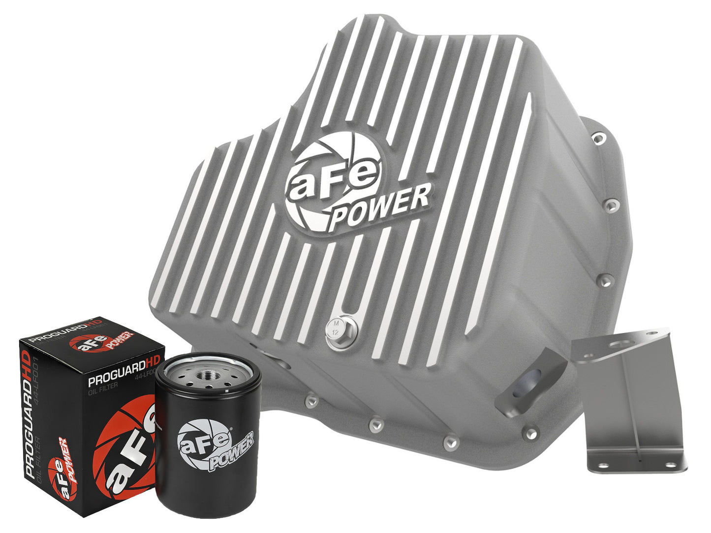 aFe Street Series Oil Pan Chevy 2500/3500 HD V8-6.6L (11-16) (46-71080A)