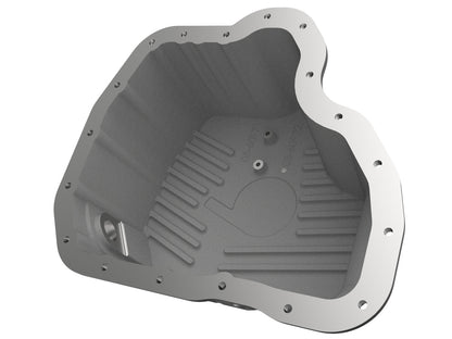 aFe POWER Pro Series Oil Pan Black w/ Machined Fins | GM 6.6L LML Diesel (11-16) (46-71080B)