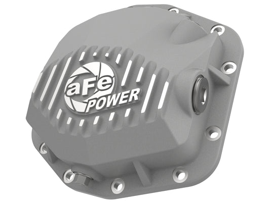 aFe Street Series Raw F&R Diff Cover w/ Machined Fins | Jeep JL (18-21) (46-71090A)