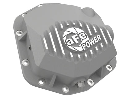 aFe Street Series Raw F&R Diff Cover w/ Machined Fins | Jeep JL (18-21) (46-71090A)