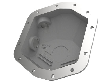 aFe Street Series Raw F&R Diff Cover w/ Machined Fins | Jeep JL (18-21) (46-71090A)