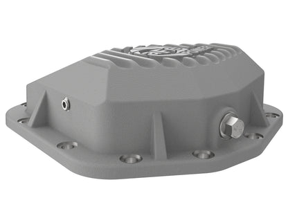 aFe Street Series Raw F&R Diff Cover w/ Machined Fins | Jeep JL (18-21) (46-71090A)