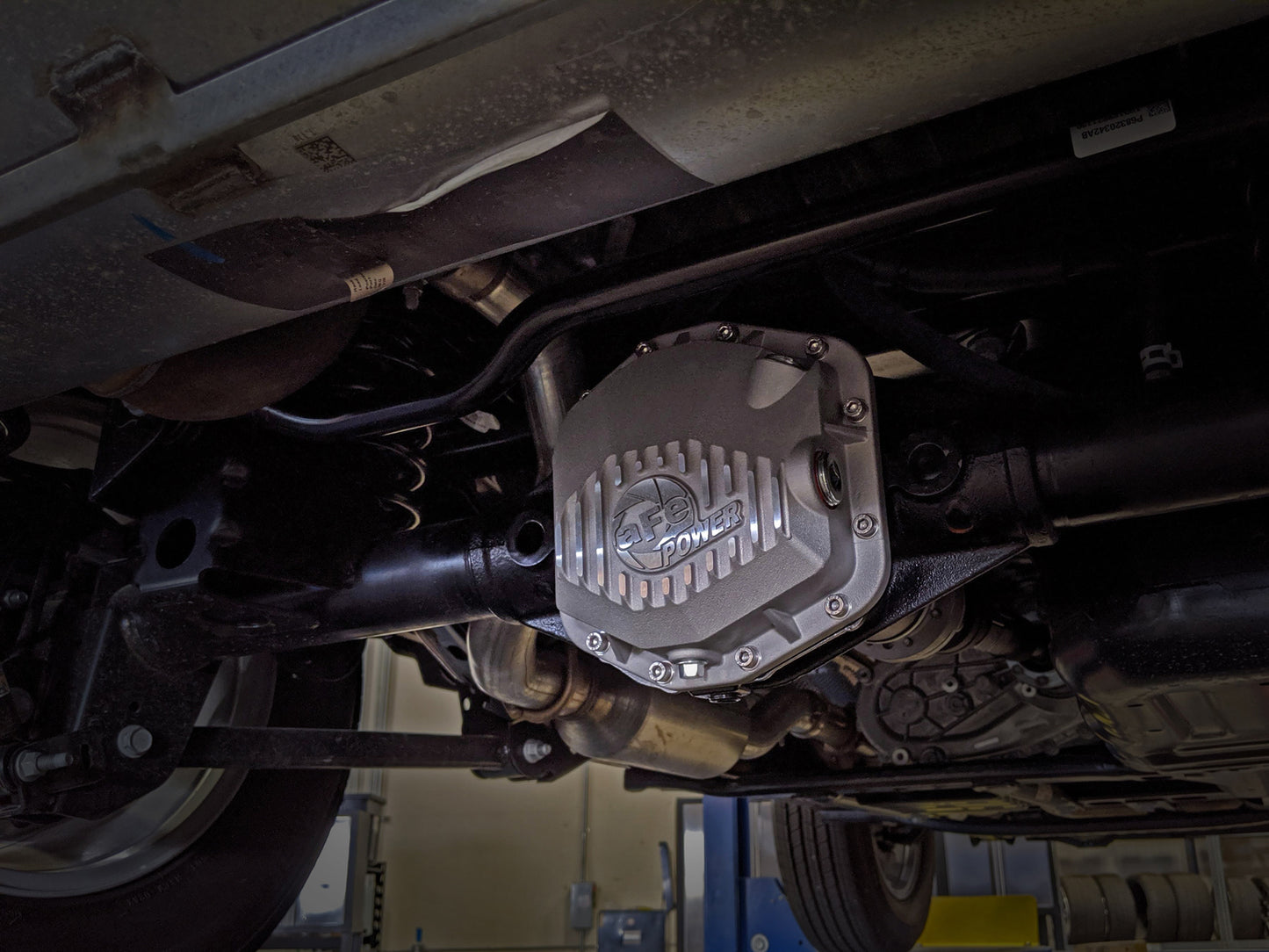 aFe Street Series Raw F&R Diff Cover w/ Machined Fins | Jeep JL (18-21) (46-71090A)