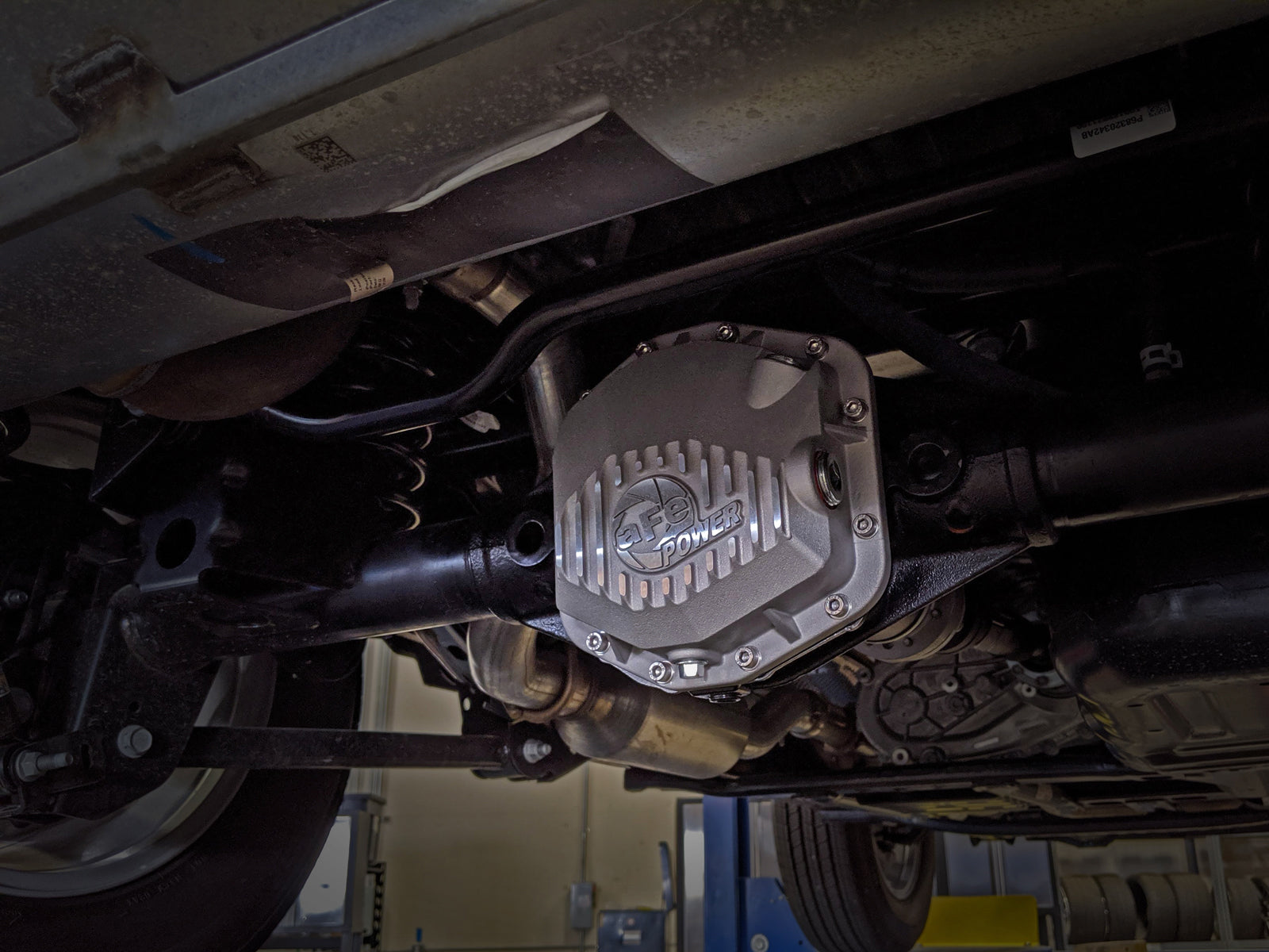 aFe Street Series Raw F&R Diff Cover w/ Machined Fins | Jeep JL (18-21) (46-71090A)