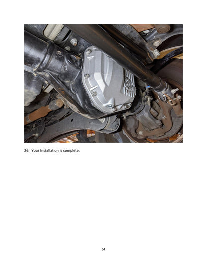 aFe Dana 60 Front Diff Cover | Ford F-250/350 Super Duty (08-23) (46-71100A)