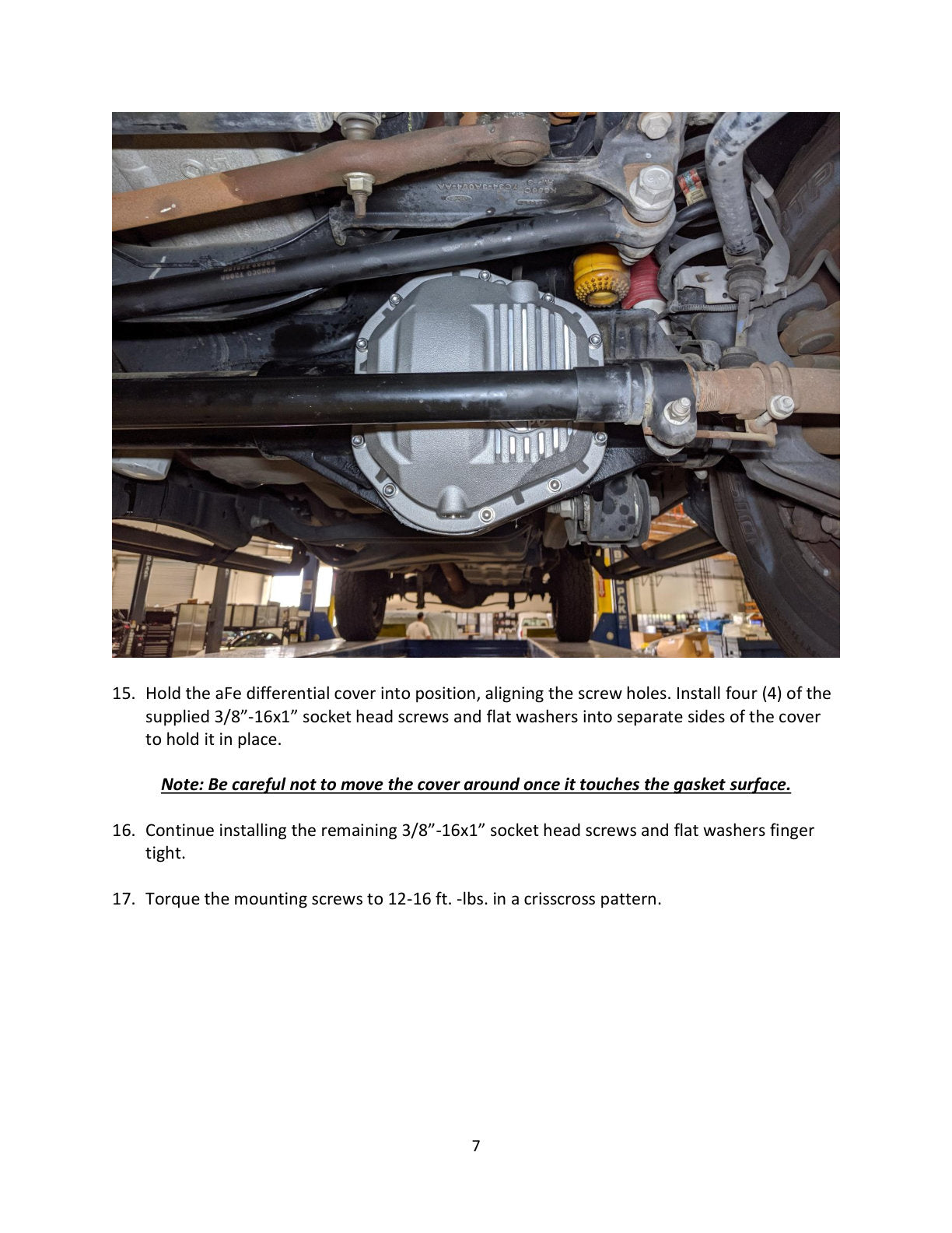 aFe Pro Series Dana 60 Front Diff Cover | Ford Trucks (17-20) (46-71100B)
