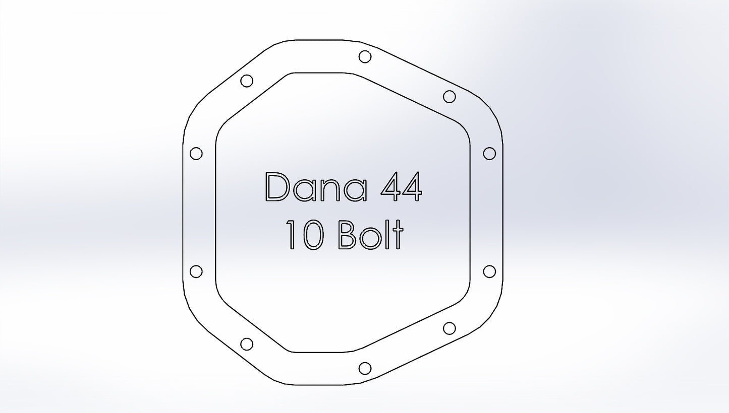 aFe Street Series Dana 44 Rear Diff Cover Jeep TJ/JK (97-18) (46-71110A)
