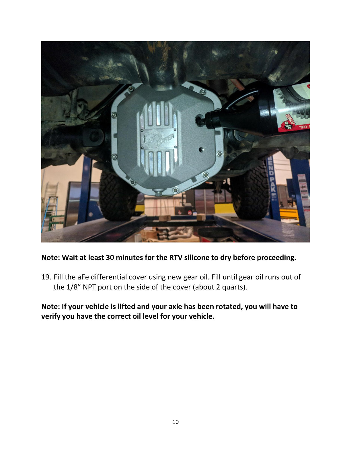 aFe Street Series Dana 44 Rear Diff Cover Jeep TJ/JK (97-18) (46-71110A)