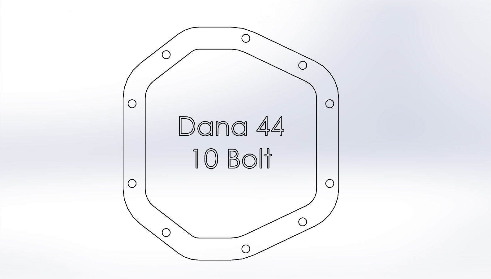 aFe Pro Series Dana 44 Rear Diff Cover Jeep Wrangler (97-18) (46-71110B)