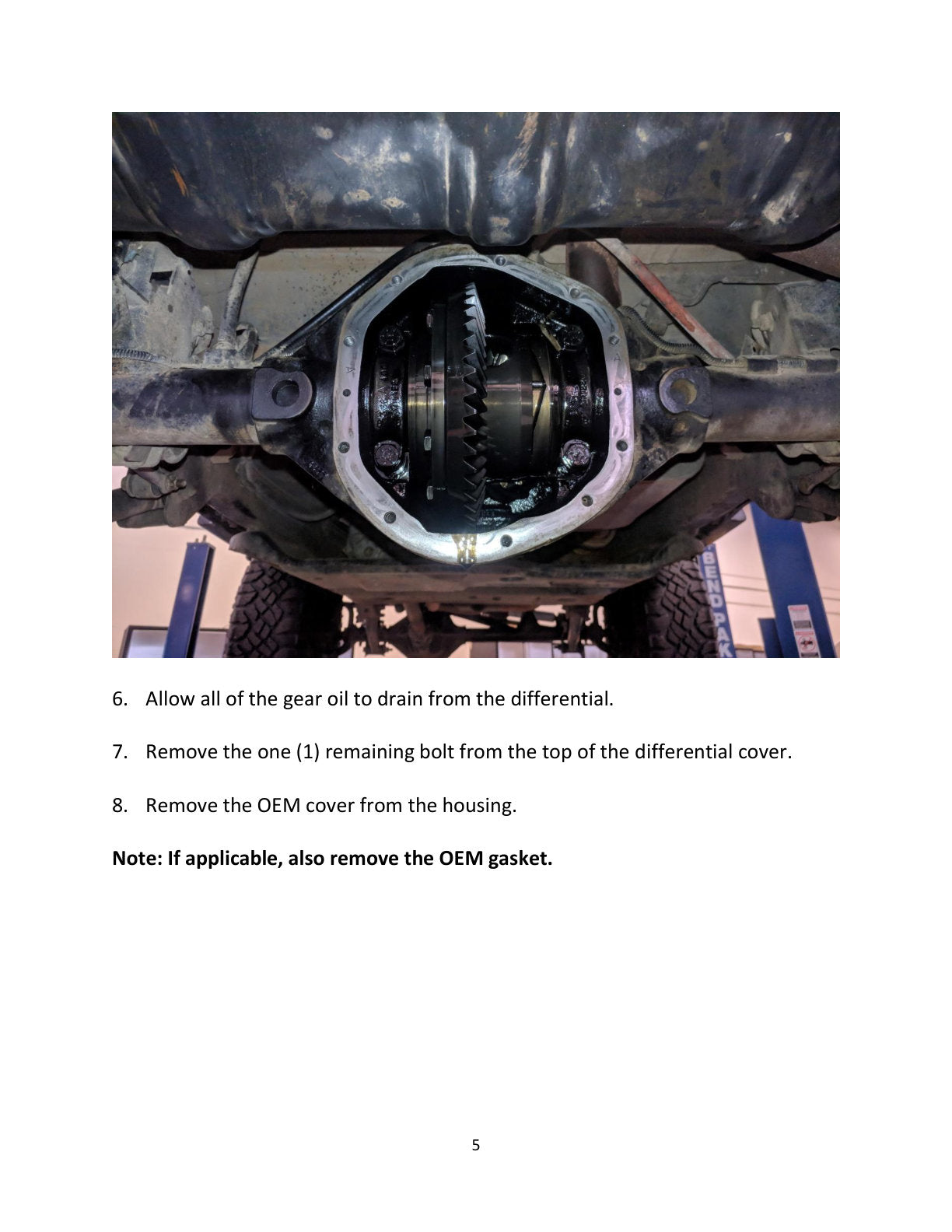 aFe Pro Series Dana 44 Rear Diff Cover Jeep Wrangler (97-18) (46-71110B)
