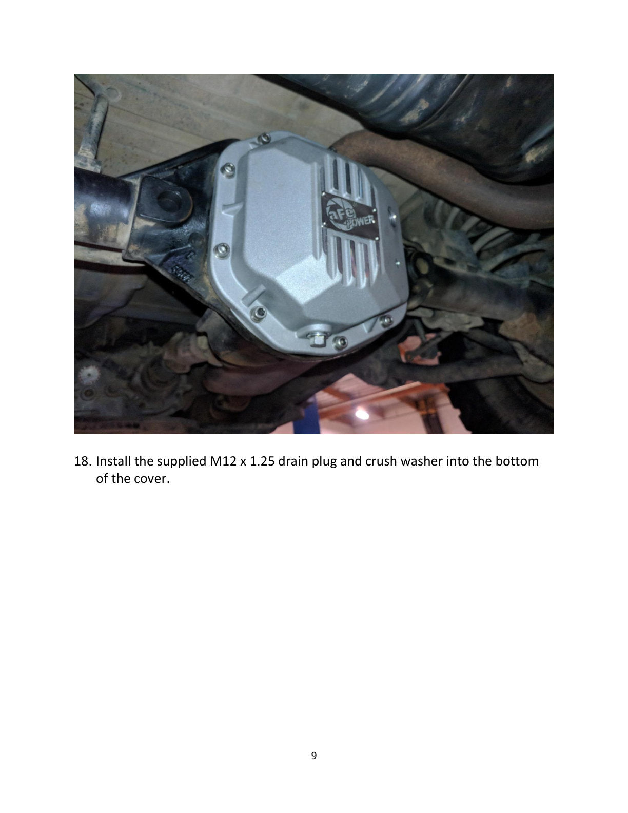 aFe Pro Series Dana 44 Rear Diff Cover Jeep Wrangler (97-18) (46-71110B)