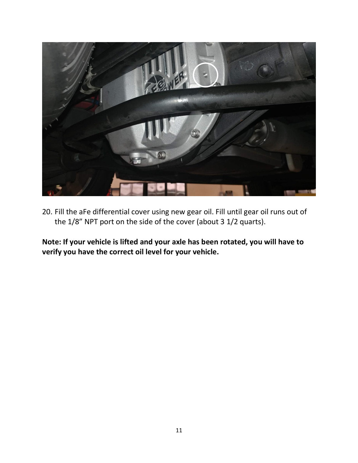 aFe Pro Series Rear Diff Cover w/ Fins | GM Silverado/Sierra 14-23 (46-71120B)
