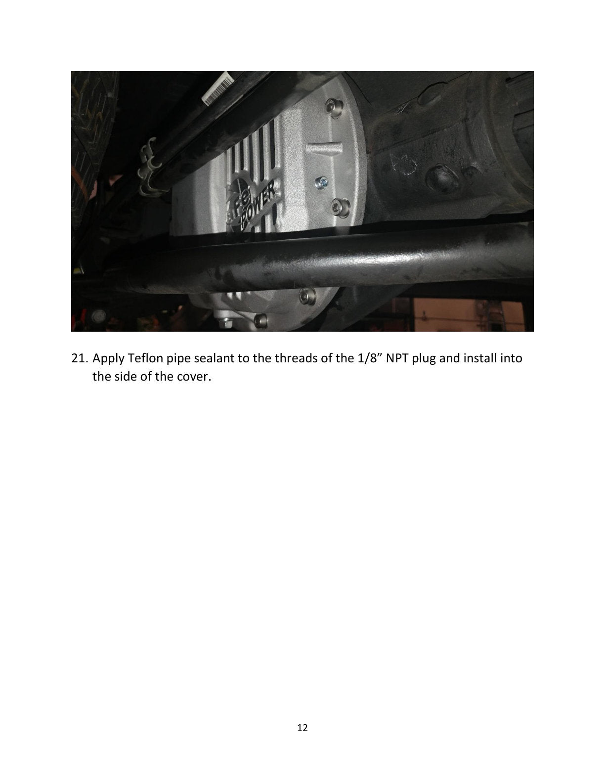 aFe Pro Series Rear Diff Cover w/ Fins | GM Silverado/Sierra 14-23 (46-71120B)