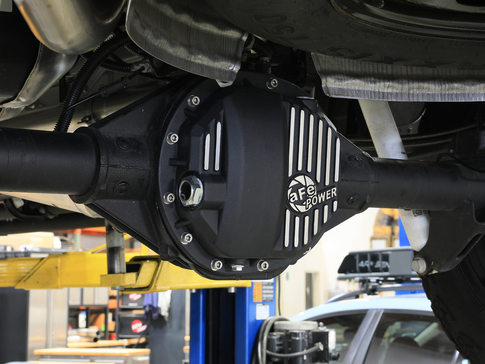 aFe Pro Series Rear Diff Cover w/ Fins | GM Silverado/Sierra 14-23 (46-71120B)