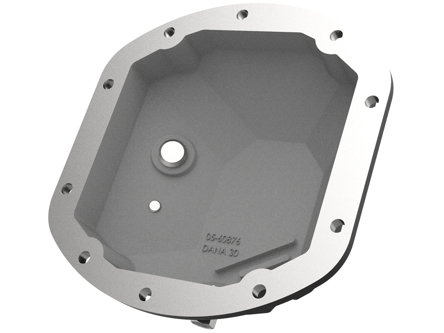 aFe Pro Series Dana 30 Front Diff Cover Black w/ Machined Fins | Jeep Wrangler (97-18) (46-71130B)