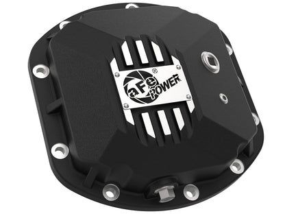 aFe Pro Series Dana 30 Front Diff Cover w/ Gear Oil | Jeep Wrangler (97-18) (46-71131B)