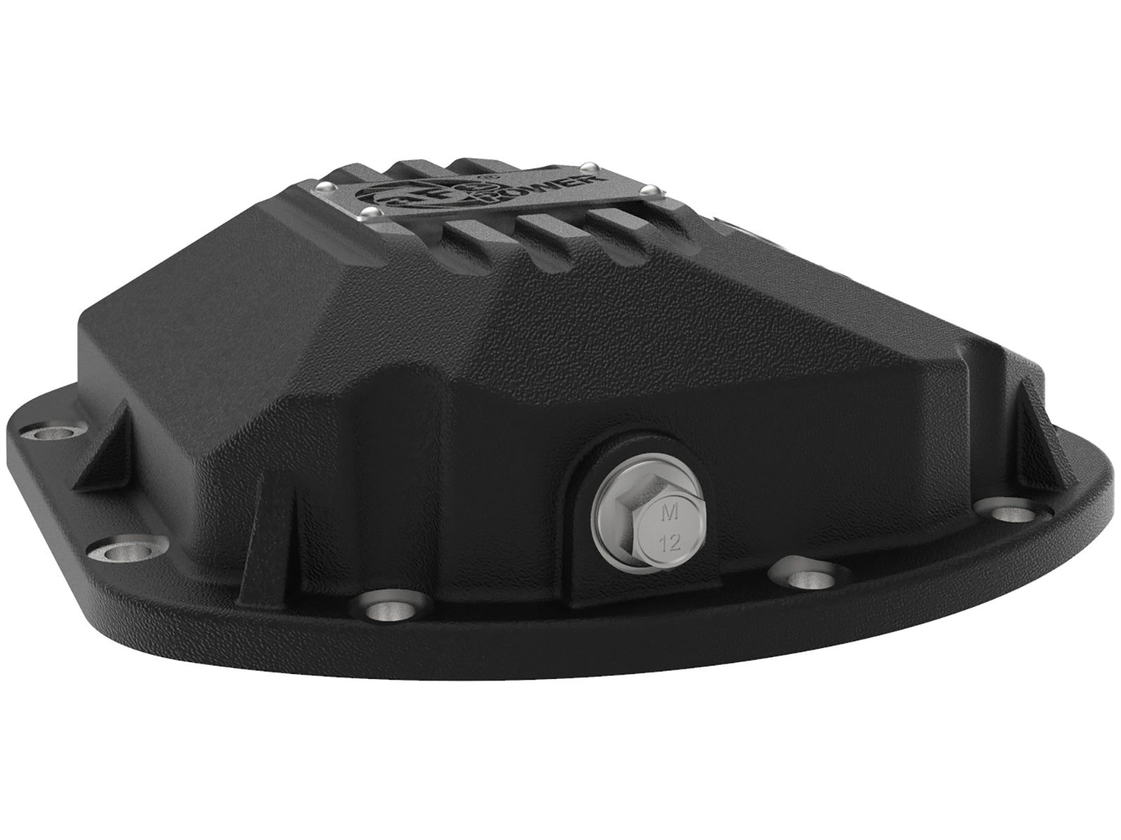 aFe Pro Series Dana 30 Front Diff Cover w/ Gear Oil | Jeep Wrangler (97-18) (46-71131B)