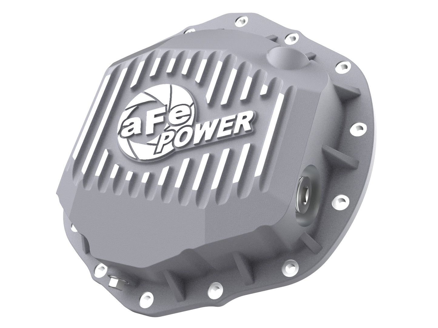 aFe Street Series Raw Rear Differential Cover w/ Machined Fins | Ram 2500/3500 (19-20) (46-71150A)