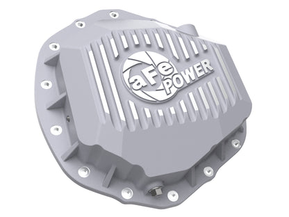 aFe Street Series Raw Rear Differential Cover w/ Machined Fins | Ram 2500/3500 (19-20) (46-71150A)