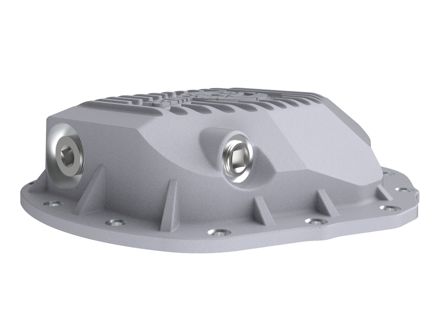 aFe Street Series Raw Rear Differential Cover w/ Machined Fins | Ram 2500/3500 (19-20) (46-71150A)