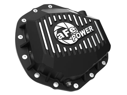 aFe Pro Series Rear Differential Cover w/ Machined Fins Black | Ram 2500/3500 (19-20) (46-71150B)