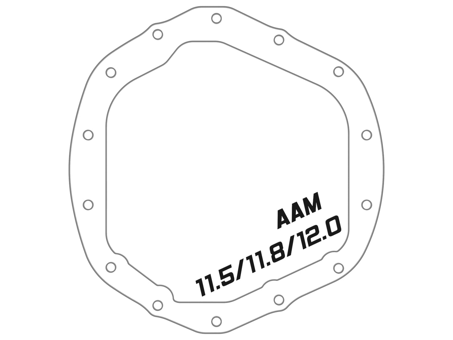 aFe Pro Series Rear Differential Cover w/ Machined Fins Black | Ram 2500/3500 (19-20) (46-71150B)