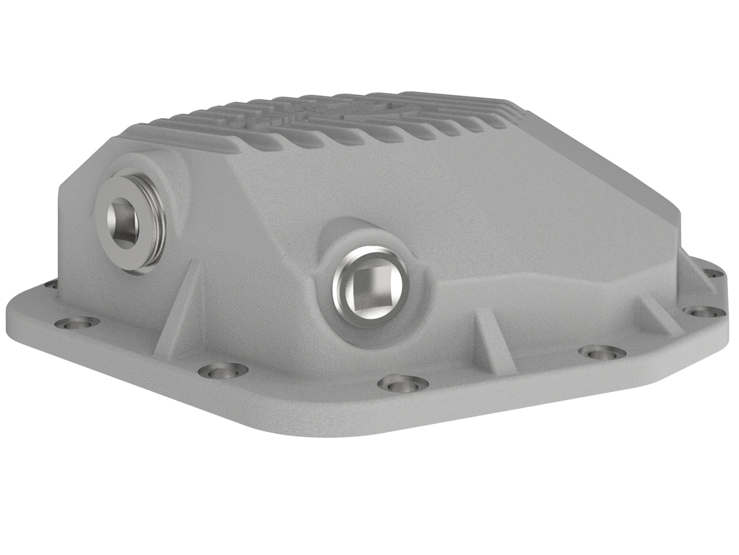 aFe Street Series Rear Differential Cover Raw w/ Machined Fins | Ford Ranger (19-20) (46-71170A)