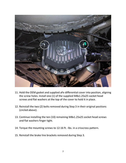 aFe Street Series Rear Differential Cover Raw w/ Machined Fins | Ford Ranger (19-20) (46-71170A)