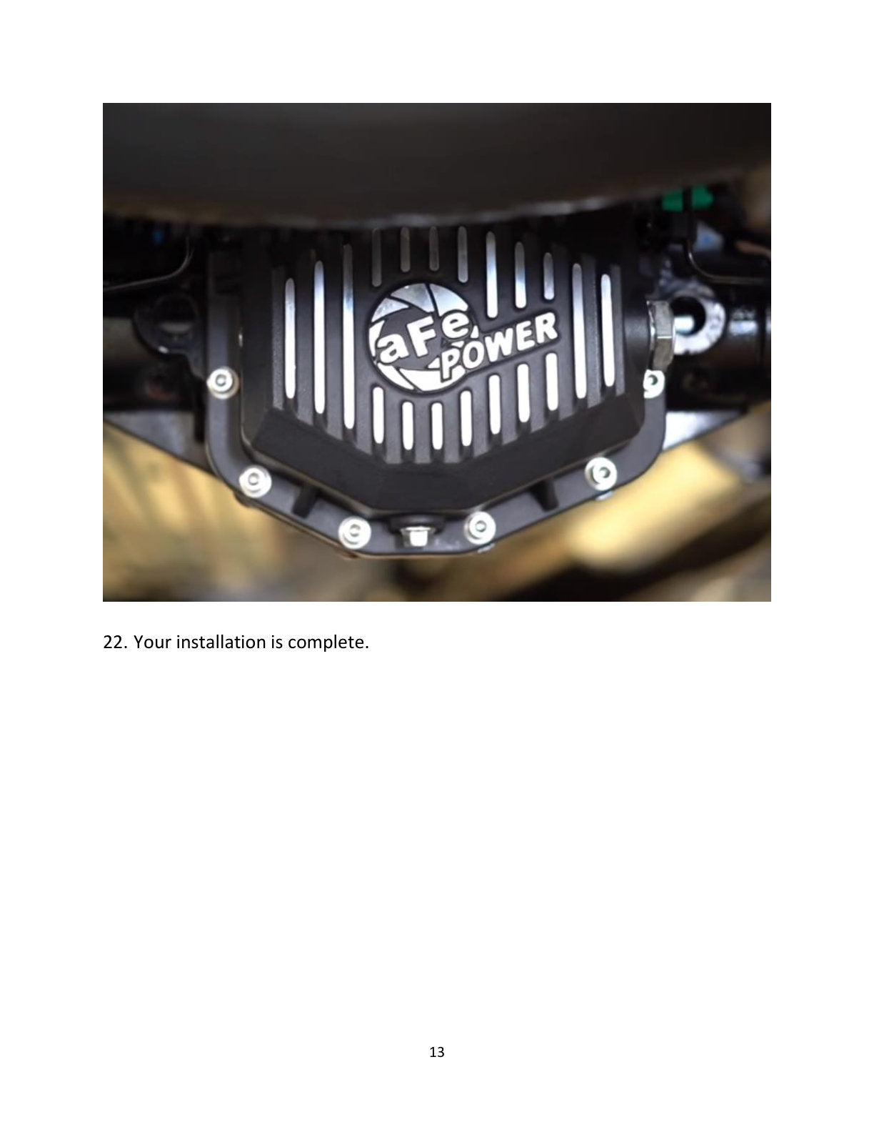 aFe Street Series Rear Differential Cover Raw w/ Machined Fins | Ford Ranger (19-20) (46-71170A)
