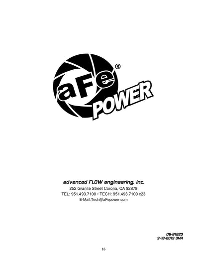 aFe Street Series Rear Differential Cover Raw w/ Machined Fins | Ford Ranger (19-20) (46-71170A)