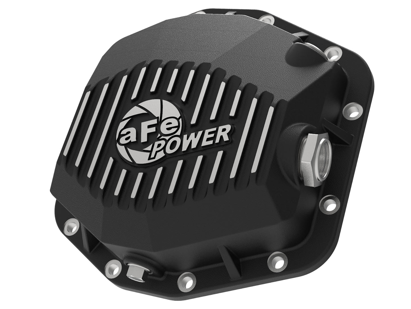 aFe Pro Series Rear Differential Cover Black w/ Machined Fins | Ford Ranger (19-20) (46-71170B)