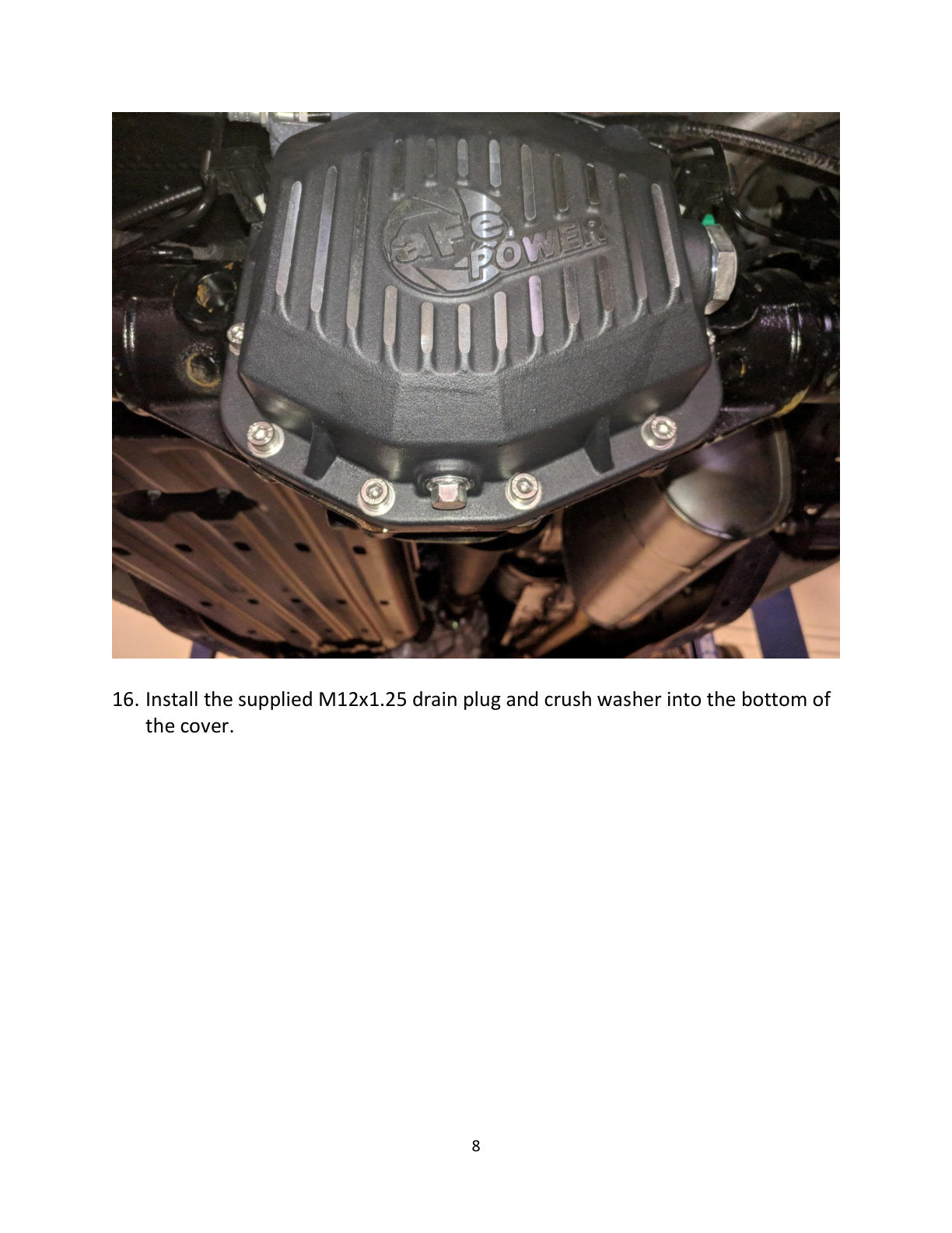 aFe Pro Series Rear Differential Cover Black w/ Machined Fins | Ford Ranger (19-20) (46-71170B)