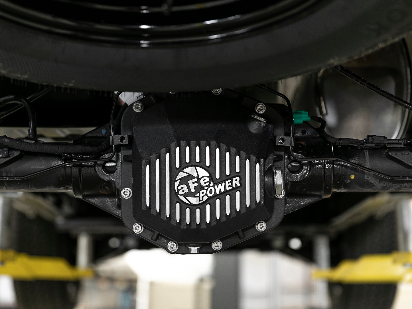 aFe Pro Series Rear Differential Cover Black w/ Machined Fins | Ford Ranger (19-20) (46-71170B)
