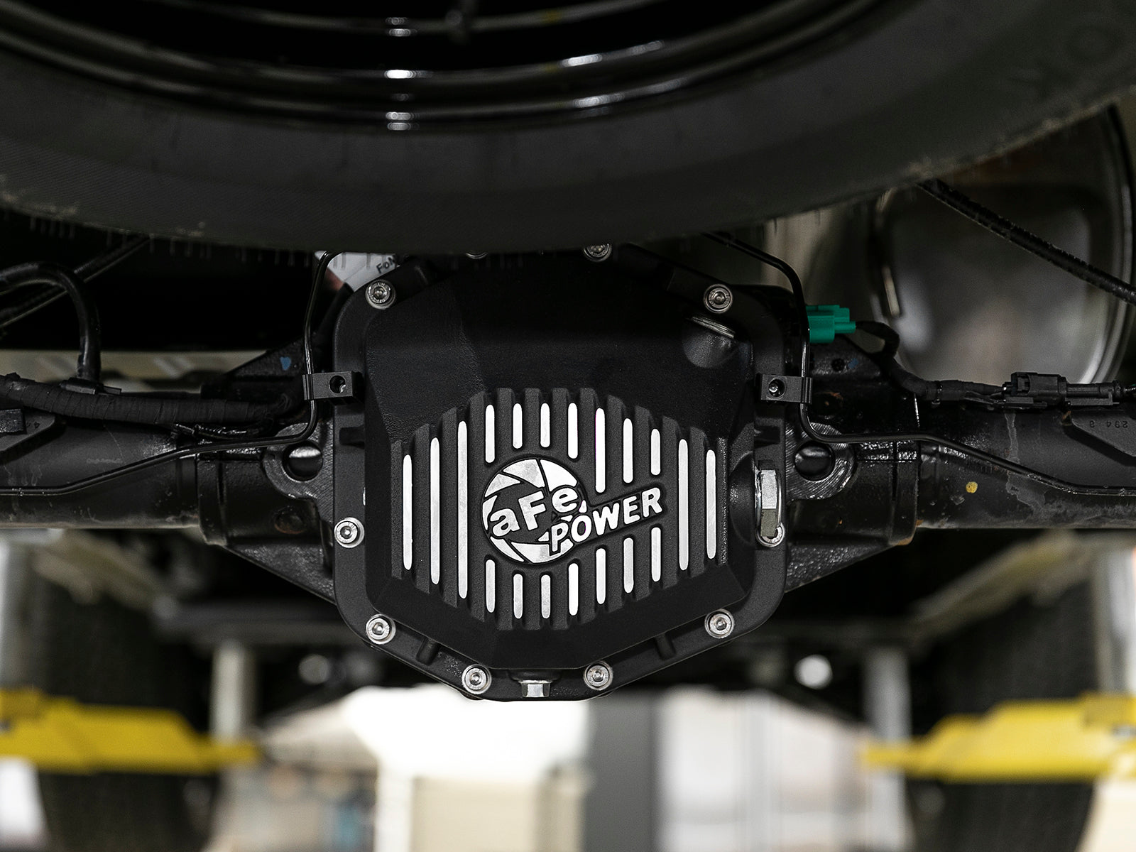 aFe Pro Series Rear Differential Cover Black w/ Machined Fins | Ford Ranger (19-20) (46-71170B)