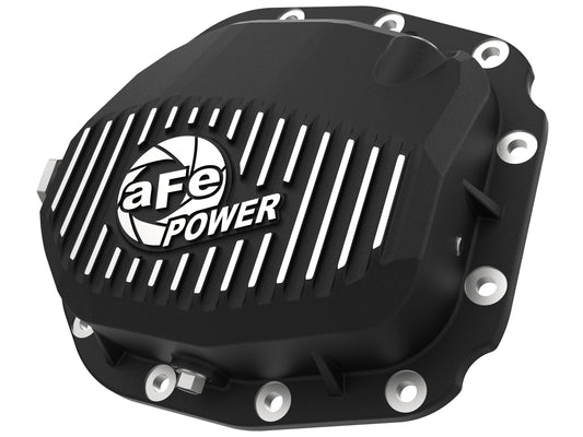 aFe Pro Series Rear Diff Cover Black w/ Machined Fins | Ford F-150 (15-19) (SPF4671180B)