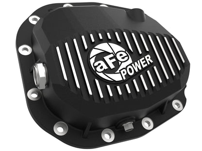 aFe Pro Series Rear Diff Cover Black w/ Machined Fins | Ford F-150 (15-19) (SPF4671180B)