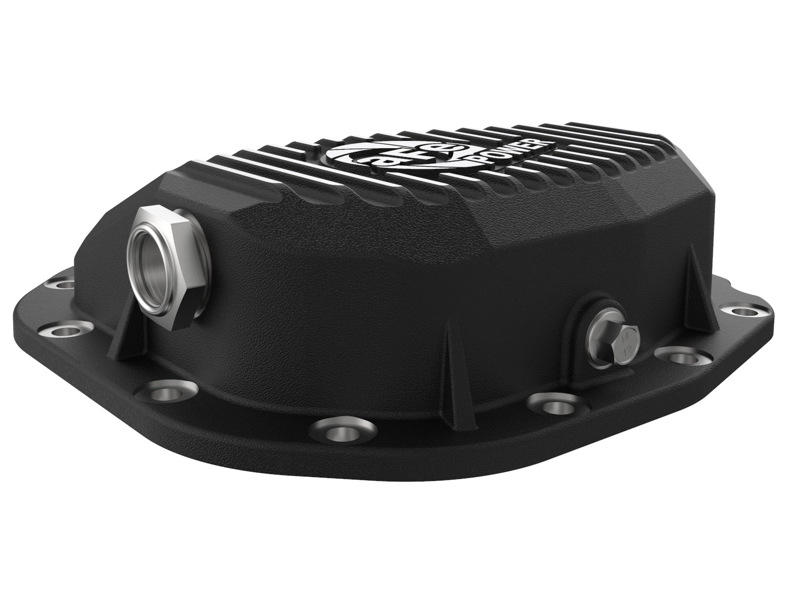 aFe Pro Series Rear Diff Cover Black w/ Machined Fins | Ford F-150 (15-19) (SPF4671180B)