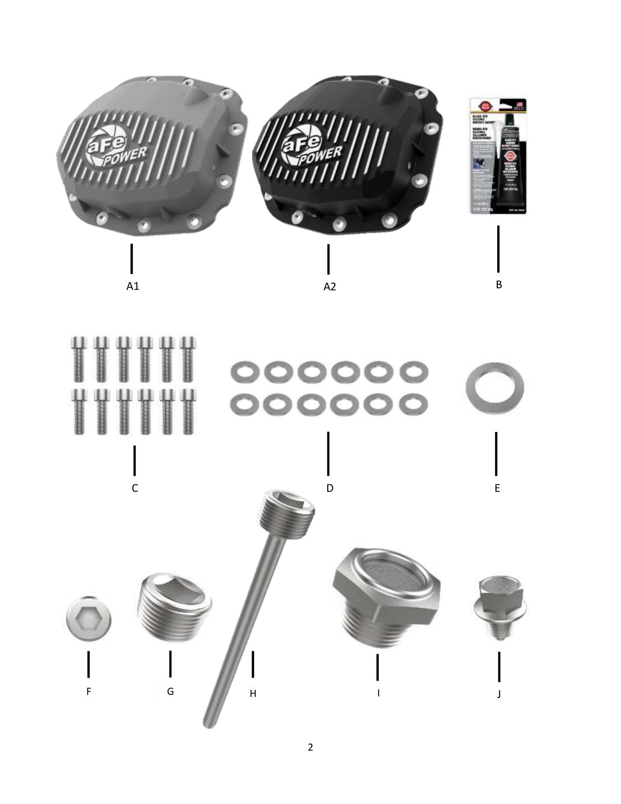 aFe Pro Series Rear Diff Cover Black w/ Machined Fins | Ford F-150 (15-19) (SPF4671180B)
