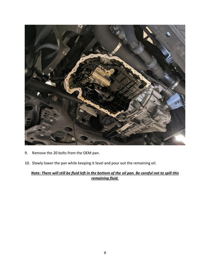 aFe Oil Pan | Audi VW 1.8/2.0L w/ Oil Sensor (46-71210A) (SPF4671210A)