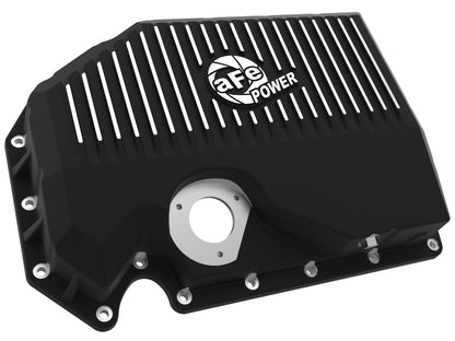 aFe Pro Series Oil Pan VW 1.8/2.0L (05-19) | Black w/ Oil Sensor (46-71210B)