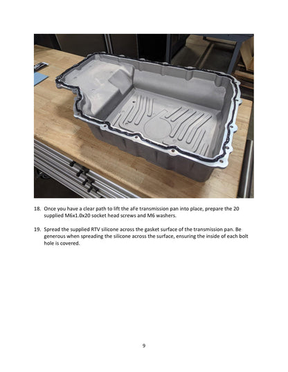 aFe Power 20-21 Ford Truck 10R140 Trans Pan | F-250/350 17-23 (46-71220A)