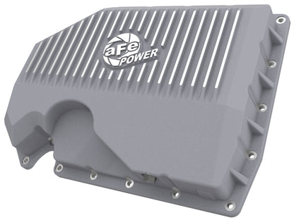 aFe POWER Street Series Raw Engine Oil Pan w/ Machined Fins | VW 1.8L/2.0L (05-19) (46-71240A)