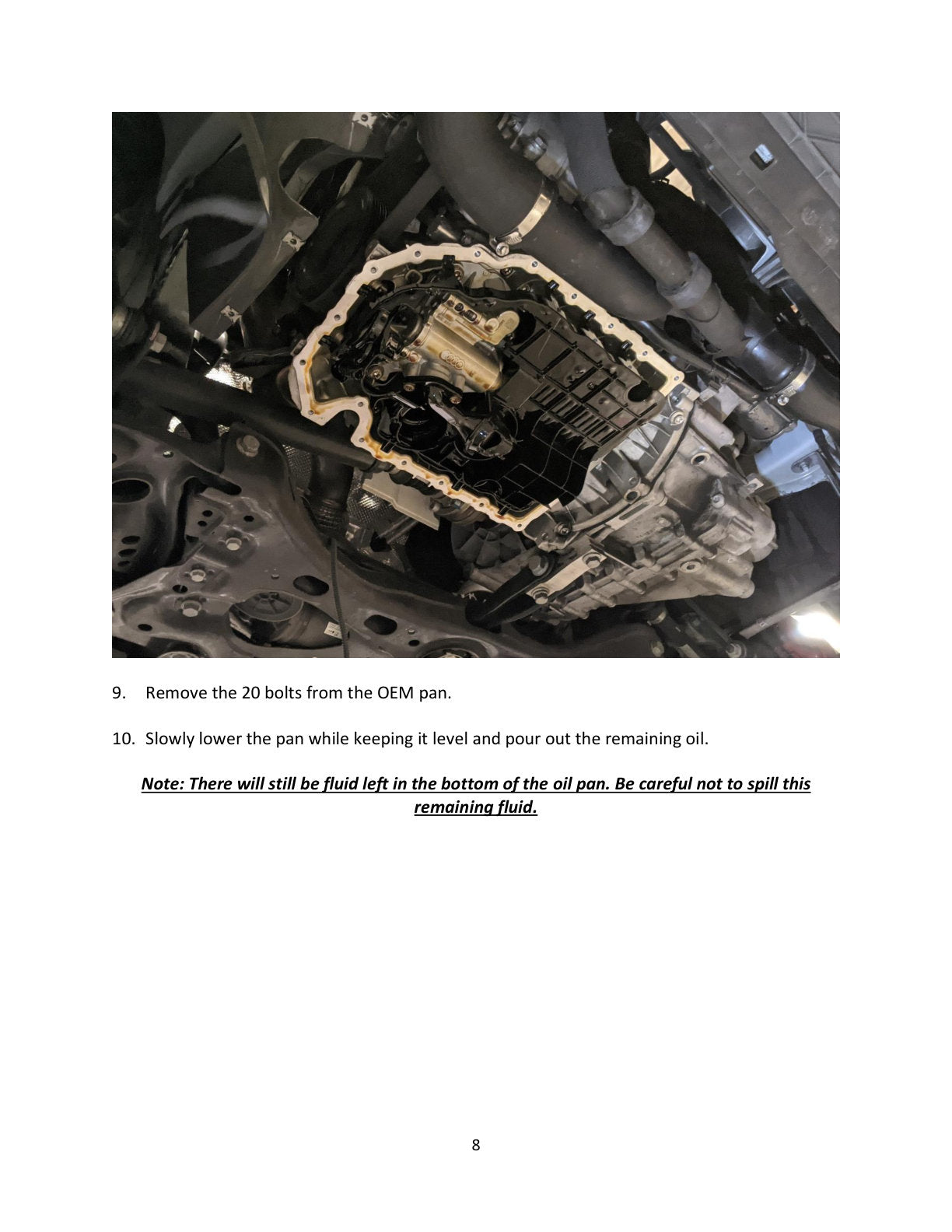 aFe POWER Street Series Raw Engine Oil Pan w/ Machined Fins | VW 1.8L/2.0L (05-19) (46-71240A)
