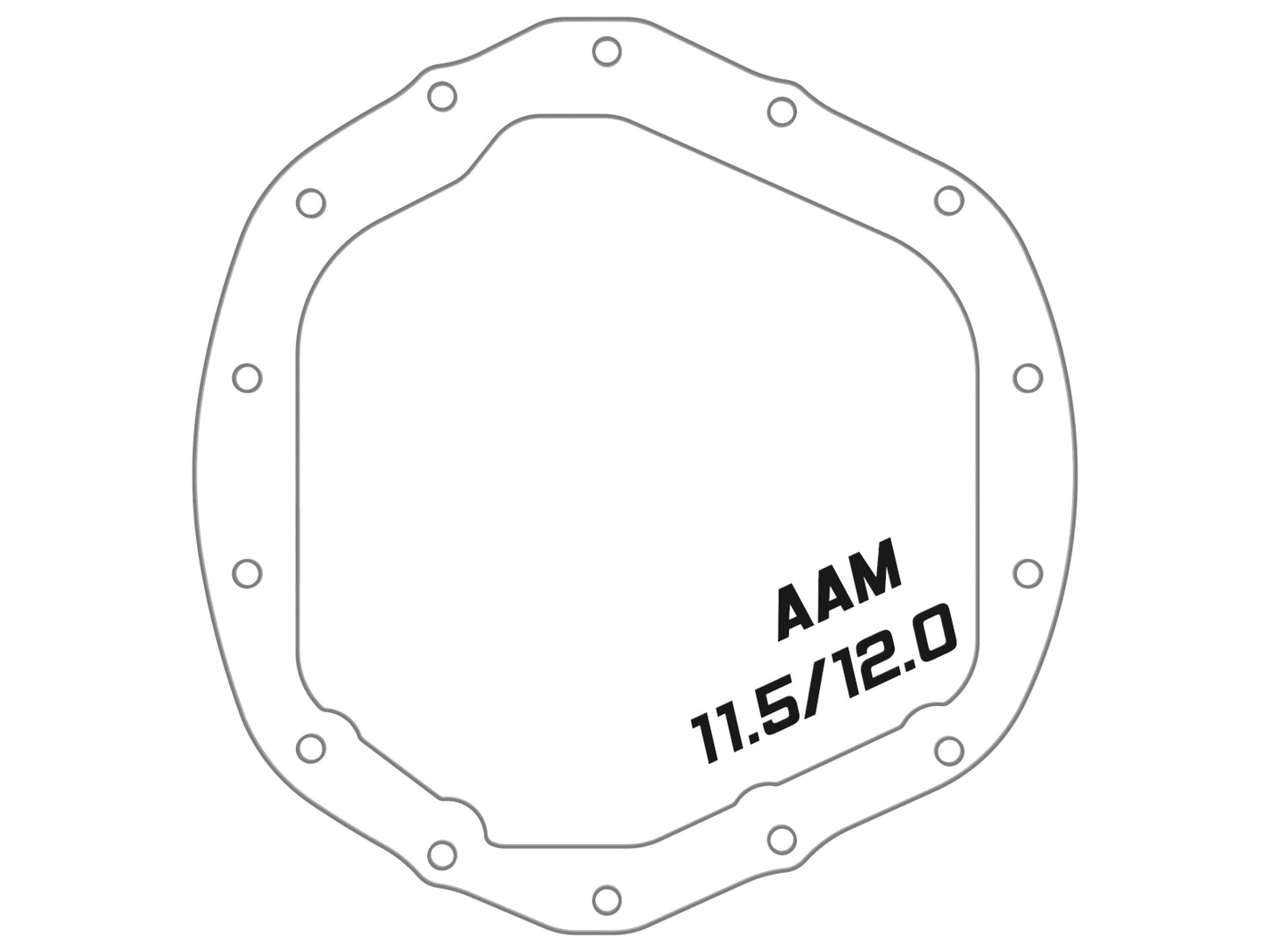 aFe SS Rear Diff Cover | GM Silverado 2500/3500 HD, GMC Sierra 3500 HD (46-71260A)