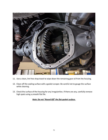 aFe SS Rear Diff Cover | GM Silverado 2500/3500 HD, GMC Sierra 3500 HD (46-71260A)